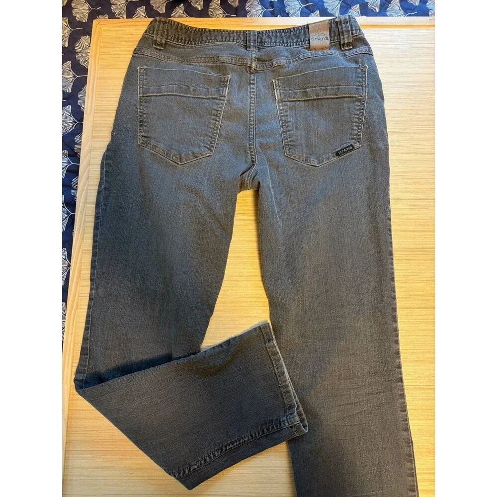 prAna Men’s 30x30 Gray Slim Fit Jeans Denim 5 Pocket Outdoor Casual